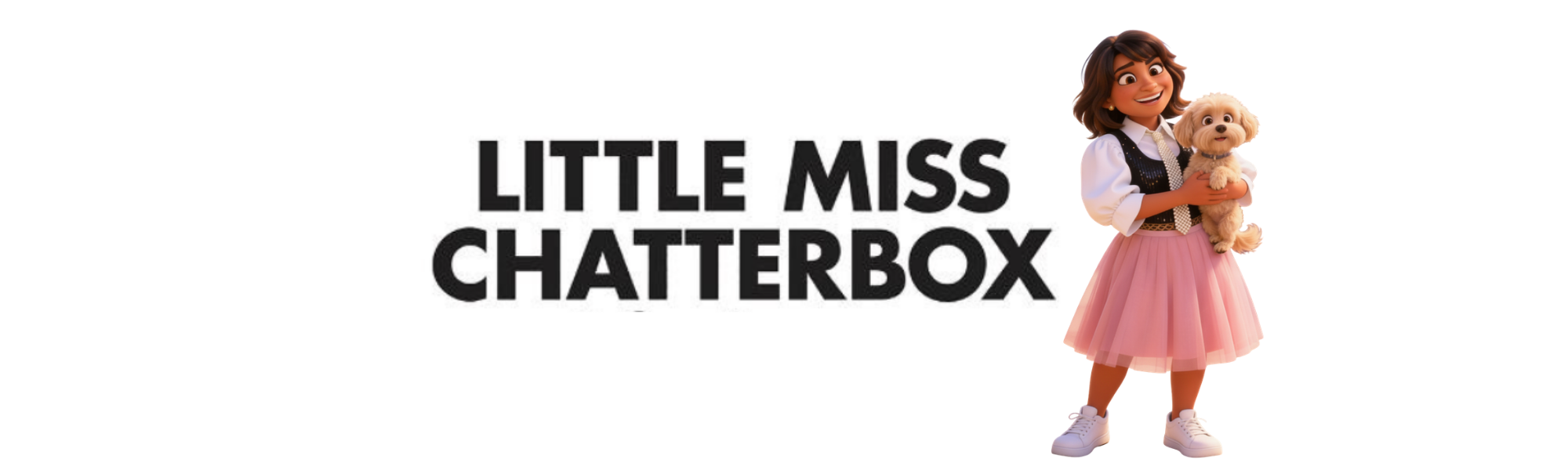 Little Miss Chatterbox illustration from the post